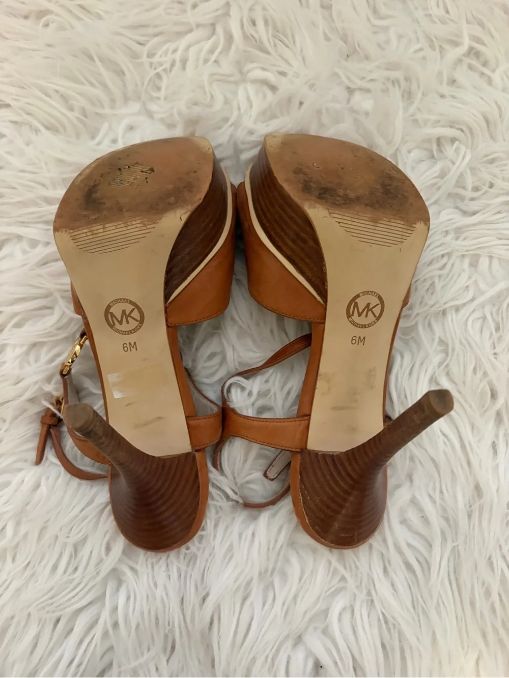 Michael Kors brown heels